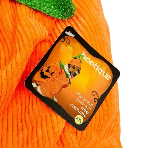 Boutique Pumpkin Halloween Costume For Dogs, XXL, NEW NWT - Picture 5 of 8